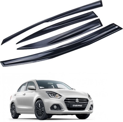 shau For Non-convertibles Front, Rear Wind Deflector(Clear Maruti Swift Dzire VXI 1.2 Petrol)