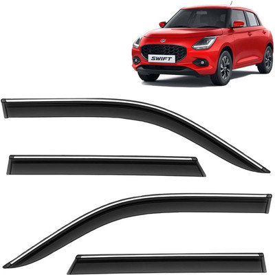 Kingsway For Non-convertibles Front, Rear Wind Deflector(Tinted Maruti Swift)