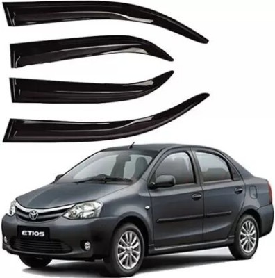 ANiiTEK For Non-convertibles Front, Rear Wind Deflector(NA Toyota Etios)