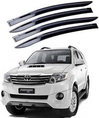 motobridge For Non-convertibles Front, Rear Wind Deflector(Tinted Toyota Fortuner Old)