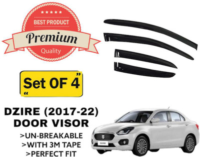 Dylon For Non-convertibles Front Wind Deflector(Tinted Maruti Swift Dzire)