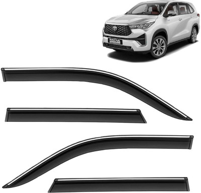 Kingsway For Non-convertibles Front, Rear Wind Deflector(Tinted Toyota Innova)