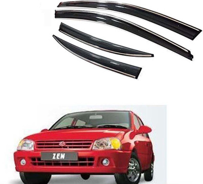 Auto E-Shopping For Front, Rear Wind Deflector(Tinted Maruti Zen)