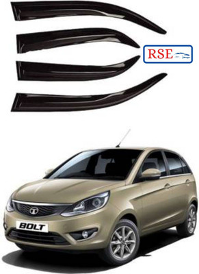 motobridge For Front, Rear Wind Deflector(Tinted Tata Bolt)