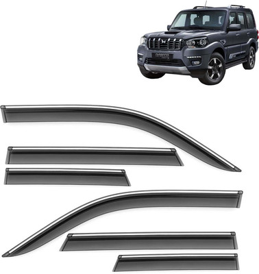 Kingsway For Non-convertibles Front, Rear Wind Deflector(Tinted MAHINDRA Scorpio)