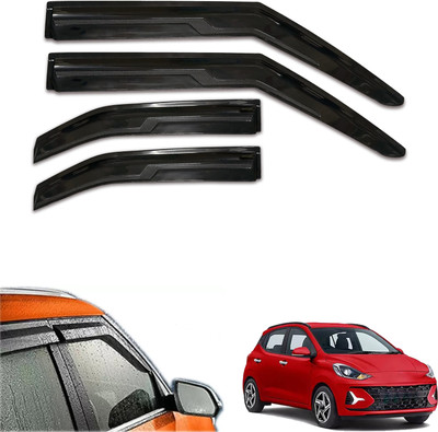 PEEPS STORE For Non-convertibles Front, Rear Wind Deflector(Tinted Hyundai Grand I10 Nios Magna 1.2 Kappa VTVT)