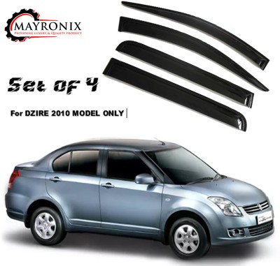 Mayronix For Non-convertibles Front, Rear Wind Deflector(Tinted Maruti Swift Dzire LX)