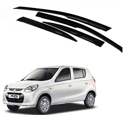 motobridge For Front, Rear Wind Deflector(Tinted Maruti Alto 800)