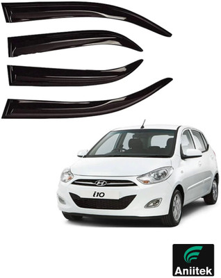 ANiiTEK For Rear, Front Wind Deflector(Tinted HYUNDAI i10 Era)