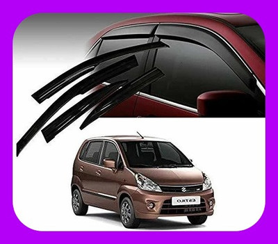ANiiTEK For Convertibles Front, Rear Wind Deflector(Tinted Maruti Zen Estilo)