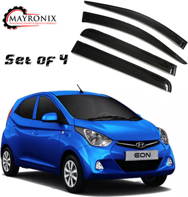 Mayronix For Non-convertibles Front, Rear Wind Deflector(Tinted HYUNDAI EON Sportz)