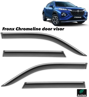 ANiiTEK For Non-convertibles Rear, Front Wind Deflector(Tinted Maruti F-TYPE)