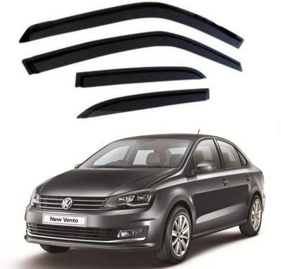 Ds enterprise For Non-convertibles Front, Rear Wind Deflector(Tinted Volkswagen Vento)
