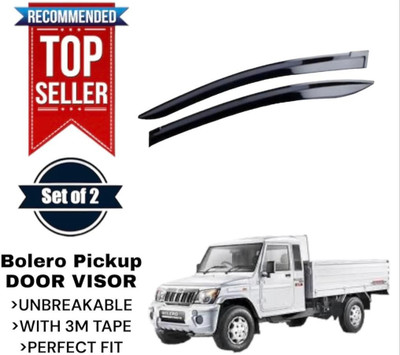 GAURIENTERPRIES For Non-convertibles Front Wind Deflector(Tinted MAHINDRA Bolero)