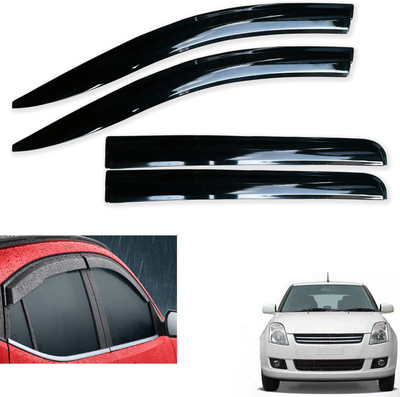 PEEPS STORE For Non-convertibles Front, Rear Wind Deflector(NA Maruti Swift Dzire)