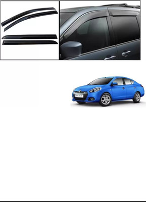 motobridge For Non-convertibles Rear, Front Wind Deflector(Clear Renault Scala)