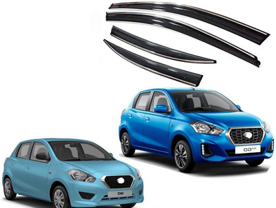 motobridge For Front, Rear Wind Deflector(Tinted Nissan Datsun GO D Petrol)