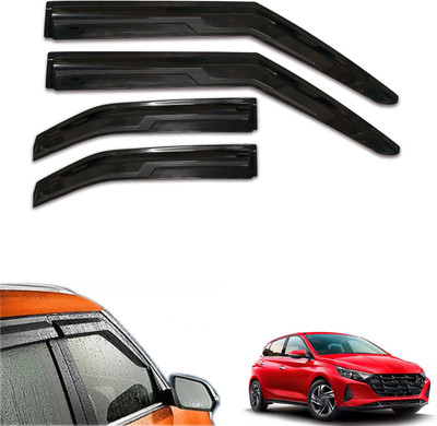motobridge For Non-convertibles Front, Rear Wind Deflector(Tinted Hyundai i20 Sportz)