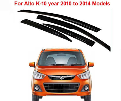 motobridge For Front, Rear Wind Deflector(Tinted Maruti Alto K10)