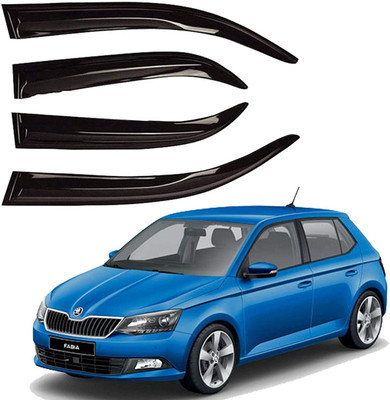 motobridge For Non-convertibles Front, Rear Wind Deflector(Tinted Skoda Fabia)