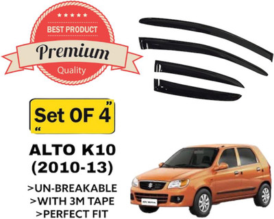 Dylon For Non-convertibles Front Wind Deflector(Tinted Maruti Alto K10)