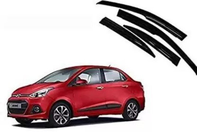 ANiiTEK For Non-convertibles Front, Rear Wind Deflector(Tinted HYUNDAI Xcent)