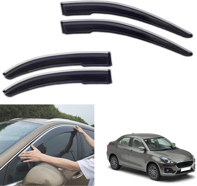 PEEPS STORE For Non-convertibles Front, Rear Wind Deflector(Tinted Maruti Swift Dzire)
