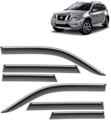 Kingsway For Convertibles Front, Rear Wind Deflector(Tinted Nissan Terrano)