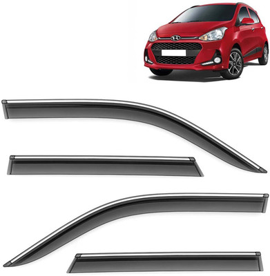 Kingsway For Non-convertibles Front, Rear Wind Deflector(Tinted HYUNDAI Grand i10)