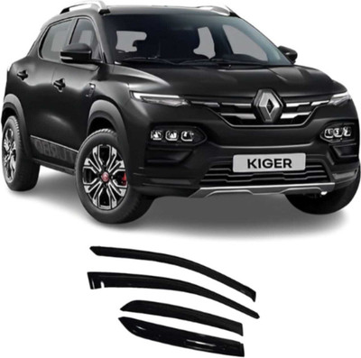 MOTOSHIELD For Non-convertibles Front, Rear Wind Deflector(Tinted Renault Kiger)