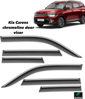 ANiiTEK For Non-convertibles Rear, Front Wind Deflector(Tinted Kia Universal For Car)