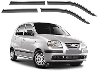 Under Auto For Non-convertibles Rear Wind Deflector(Clear Hyundai Santro Xing)