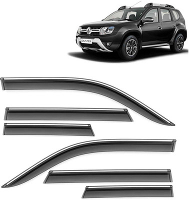 Kingsway For Non-convertibles Front, Rear Wind Deflector(Tinted Renault Duster)
