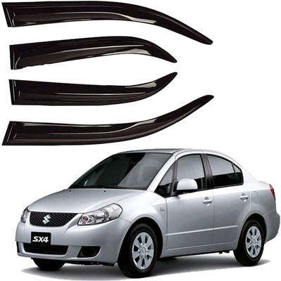 motobridge For Non-convertibles Front, Rear Wind Deflector(Tinted Maruti SX4)