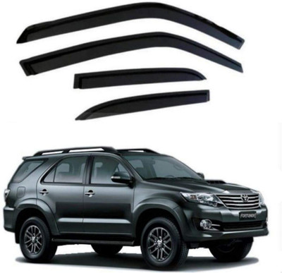 Ds enterprise For Non-convertibles Front, Rear Wind Deflector(Tinted Toyota Fortuner)