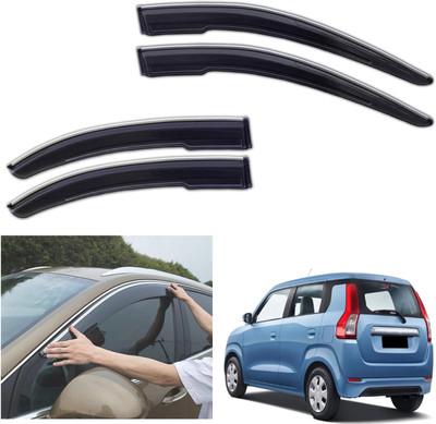 PEEPS STORE For Non-convertibles Front, Rear Wind Deflector(Tinted Maruti WagonR)