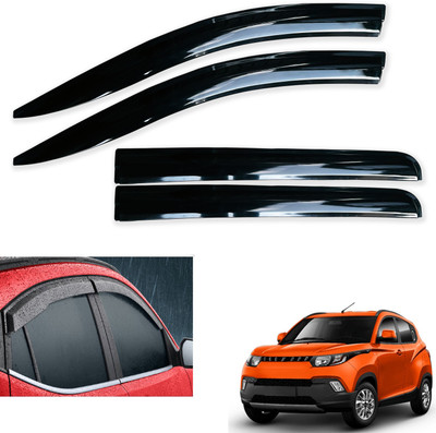 PEEPS STORE For Non-convertibles Front, Rear Wind Deflector(NA MAHINDRA KUV 100)