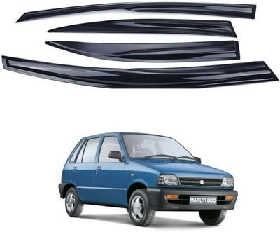 Fynko For Non-convertibles Front, Rear Wind Deflector(Tinted Maruti 800)