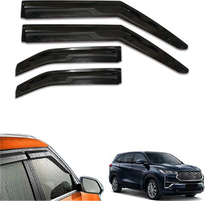 motobridge For Non-convertibles Front, Rear Wind Deflector(Tinted Toyota Innova)