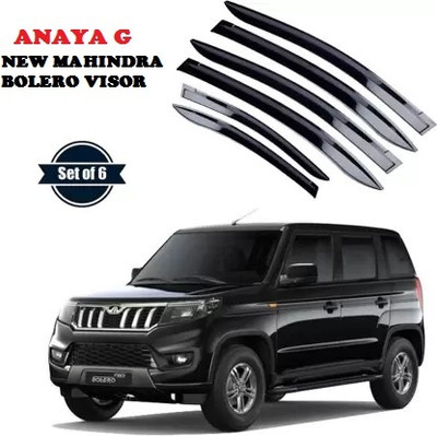 ANAYA G For Non-convertibles Front, Rear Wind Deflector(Tinted MAHINDRA Bolero Neo)