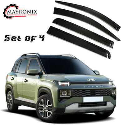 Mayronix For Non-convertibles Front, Rear Wind Deflector(Tinted HYUNDAI NA)