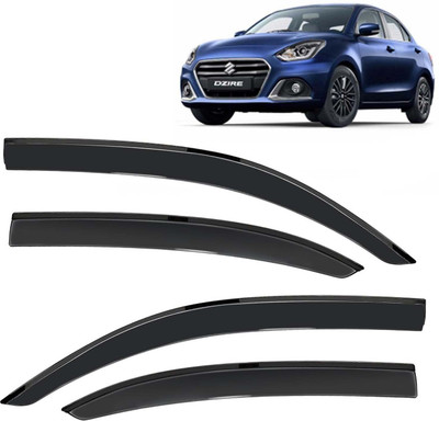 Kingsway For Non-convertibles Front, Rear Wind Deflector(Tinted Maruti Swift Dzire)