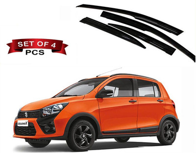 motobridge For Front, Rear Wind Deflector(Tinted Maruti Celerio)