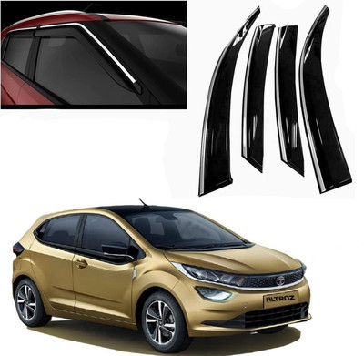 Ds enterprise For Non-convertibles Front, Rear Wind Deflector(Tinted Tata NA)