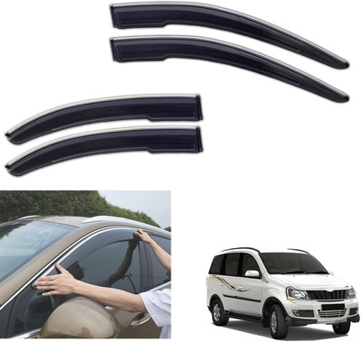 PEEPS STORE For Non-convertibles Front, Rear Wind Deflector(Tinted Mahindra Xylo D4)