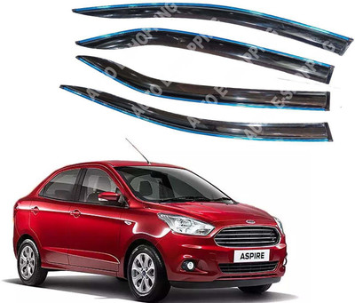 motobridge For Convertibles Front, Rear Wind Deflector(Tinted Ford Figo Aspire 1.5 TDCi Trend)