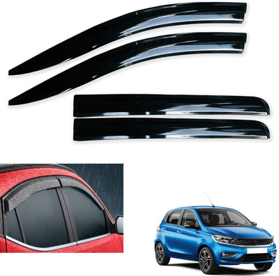 PEEPS STORE For Non-convertibles Front, Rear Wind Deflector(NA Tata Tiago XZ Plus Petrol)