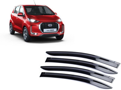 motobridge For Non-convertibles Front, Rear Wind Deflector(Tinted Datsun Redi GO A)