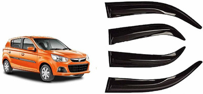 motobridge For Front, Rear Wind Deflector(Maruti Alto K10)