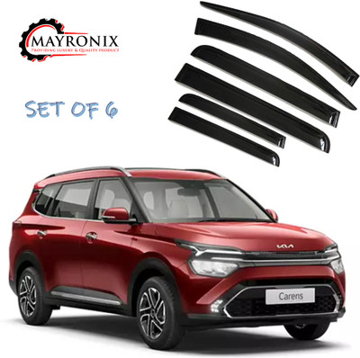 Mayronix For Non-convertibles Front, Rear Wind Deflector(Tinted Kia NA)